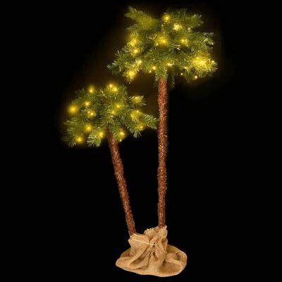 vidaXL karácsonyfa LED-ekkel 90 cm és 150 cm