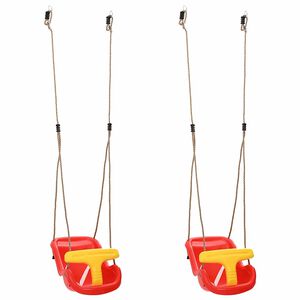 vidaXL Baba hinta 2 pcs Piros 36 x 43 x 42 cm Műanyag