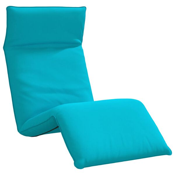 vidaXL t&uuml;rkizk&eacute;k oxford-sz&ouml;vet &ouml;sszecsukhat&oacute; napoz&oacute;&aacute;gy 175x54x8,5 cm