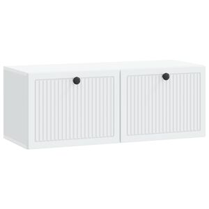 vidaXL Fali TV szekr&eacute;ny Feh&eacute;r 78,5 x 31 x 30 cm Szerelt Fa