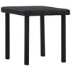 vidaXL barna polyrattan kerti te&aacute;z&oacute;asztal 40 x 40 x 40 cm