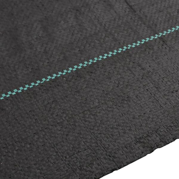 vidaXL fekete PP talajtakar&oacute; membr&aacute;n 4x10 m