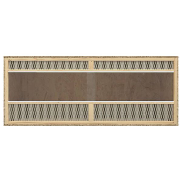 vidaXL szerelt fa terrárium 120 x 50 x 50 cm