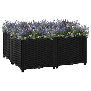 vidaXL polipropil&eacute;n magas&aacute;gy&aacute;s 80 x 80 x 38 cm