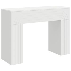 vidaXL Doh&aacute;nyz&oacute;asztal Feh&eacute;r 102 x 35 x 75 cm Szerelt Fa