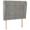 vidaXL vil&aacute;gossz&uuml;rke b&aacute;rsony fejt&aacute;mla sz&aacute;rnyakkal 83 x 23 x 118/128 cm