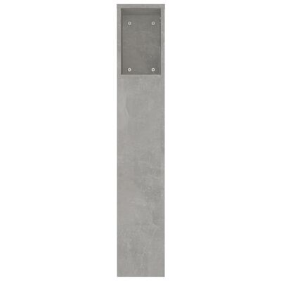vidaXL betonszürke áthidaló szekrény 220x18,5x104,5 cm
