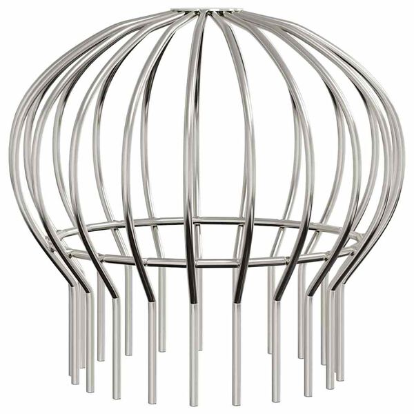 vidaXL Cseppentő Lev&eacute;lv&eacute;dő 8 pcs Ez&uuml;st 160 mm Rozsdamentes ac&eacute;l