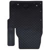 vidaXL Aut&oacute;szőnyeg 3 pcs Fekete megfelelő a TRANSIT CUSTOM 2023-hoz