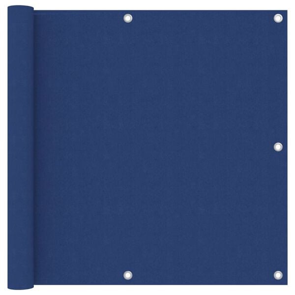 vidaXL kék oxford-szövet erkélyparaván 90 x 600 cm