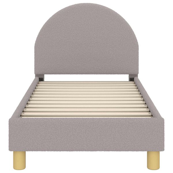 vidaXL Gyerek&aacute;gy keret fejt&aacute;ml&aacute;val Vil&aacute;gossz&uuml;rke 70 x 140 cm