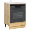 vidaXL Cabinet t&aacute;rol&oacute;val SKI M&eacute;zes Barna 60 x 46 x 81 cm T&ouml;m&ouml;r fenyőfa