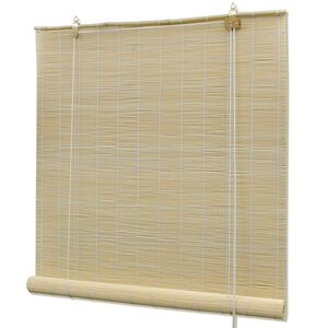 vidaXL term&eacute;szetes sz&iacute;nű bambuszrol&oacute; 80 x 220 cm
