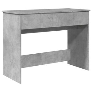 vidaXL betonsz&uuml;rke f&eacute;s&uuml;lk&ouml;dőasztal t&uuml;k&ouml;rrel 100x45x76 cm