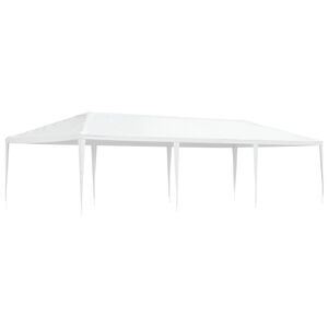 vidaXL feh&eacute;r partis&aacute;tor 4 x 9 m