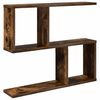 vidaXL Falpolc F&uuml;st&ouml;s T&ouml;lgy 60 x 12 x 50,5 cm Szerelt Fa