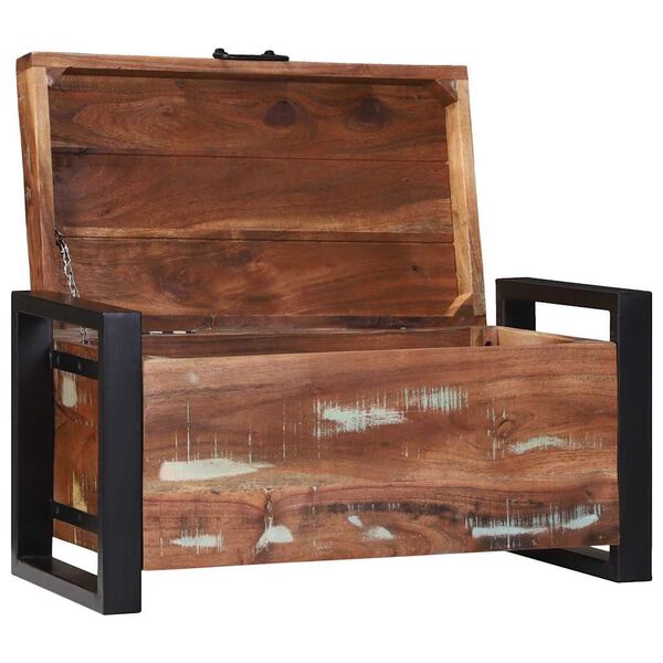 vidaXL T&aacute;rol&oacute;dobozok 60 x 30 x 30 cm T&ouml;m&ouml;r &uacute;jrahasznos&iacute;tott fa