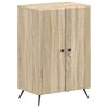 vidaXL Cipőszekr&eacute;ny BREDA 59,5 x 39,5 x 90 cm Szerelt Fa Sonoma T&ouml;lgy