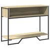 vidaXL sonoma t&ouml;lgy sz&iacute;nű szerelt fa doh&aacute;nyz&oacute;asztal 100x35x74,5 cm