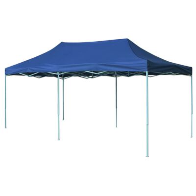 vidaXL összecsukható, felállítható sátor 3 x 6 m kék