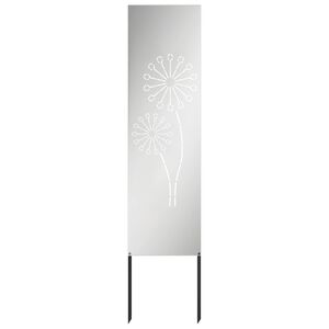 vidaXL Kertv&eacute;dő v&aacute;szon Ez&uuml;st 32 x 140 cm Horganyzott ac&eacute;l