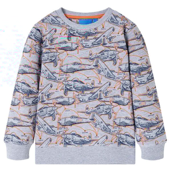 Sz&uuml;rke melange gyerekpul&oacute;ver 104 128