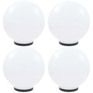 vidaXL 4 db LED g&ouml;mbl&aacute;mpa 40 cm PMMA