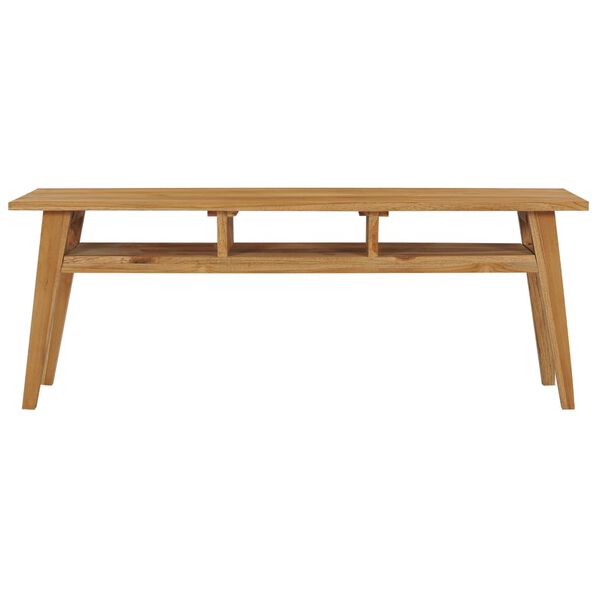 vidaXL tömör tíkfa TV-szekrény 120 x 35 x 45 cm