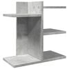 vidaXL betonsz&uuml;rke szerelt fa asztali szervező 42 x 21,5 x 42 cm