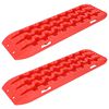 vidaXL Tapad&aacute;si t&aacute;bla 2 db Piros 106 x 30,5 x 7 cm Megerős&iacute;tett nejlon