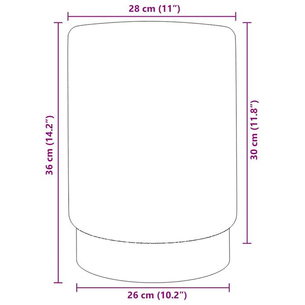 vidaXL mustárzöld és aranyszínű bársony ülőke 28 x 36 cm