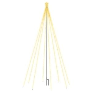vidaXL kar&aacute;csonyi bel- &eacute;s k&uuml;lt&eacute;ri v&iacute;zes&eacute;s favil&aacute;g&iacute;t&aacute;s 400 LED-del 2,5m