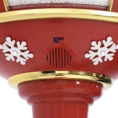 vidaXL karácsonyi LED-es utcai lámpa Mikulással 175 cm