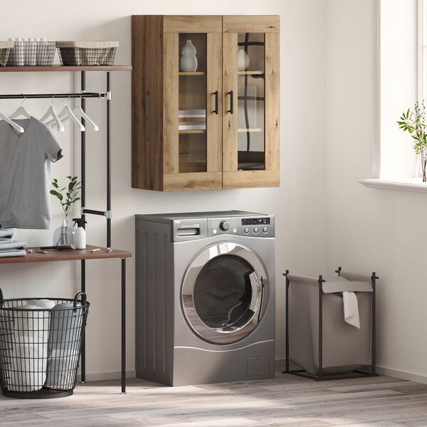 vidaXL Sz&eacute;f Artisan t&ouml;lgy 69,5 x 34 x 90 cm Faanyag