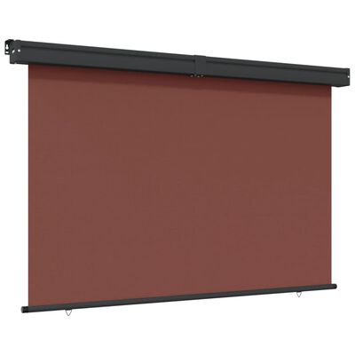 vidaXL barna oldalsó terasznapellenző 165 x 250 cm