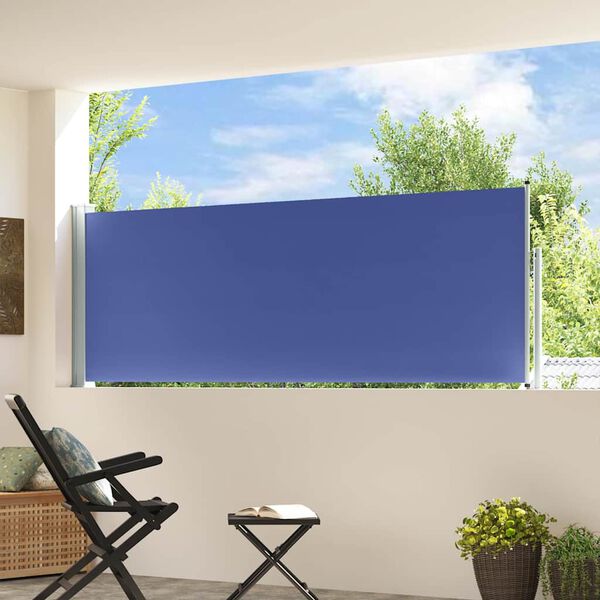 vidaXL k&eacute;k beh&uacute;zhat&oacute; oldals&oacute; teraszi napellenző 100 x 300 cm