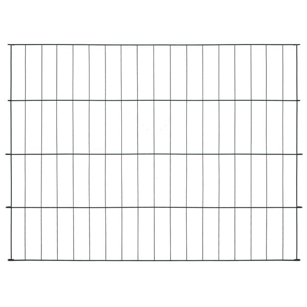 vidaXL zöld kerti kerítés szett 115 x 79 cm