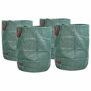 vidaXL Kerti hullad&eacute;kt&aacute;sk&aacute;k 4 pcs Z&ouml;ld 66 x 66 x 83,5 cm Polipropil&eacute;n
