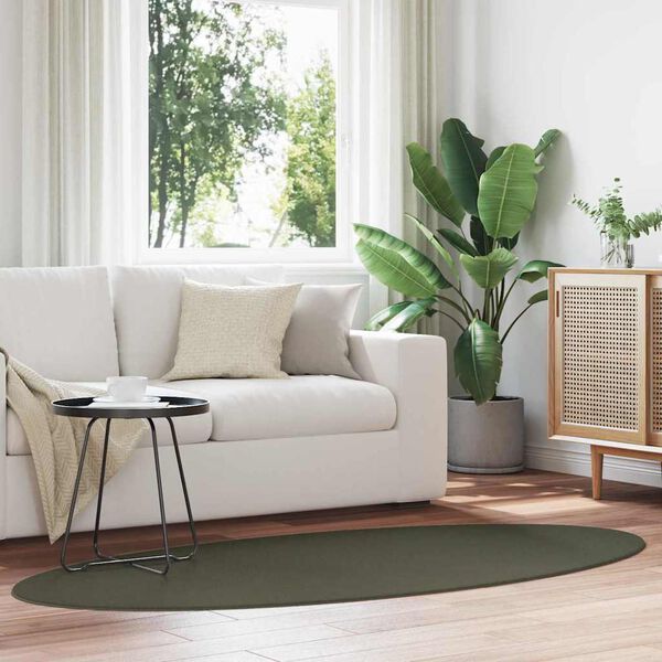 vidaXL Szőnyeg HUARTE Erdei z&ouml;ld 100 x 200 cm 100% poli&eacute;szter