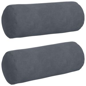 vidaXL Hengerp&aacute;rn&aacute;k 2 pcs S&ouml;t&eacute;tsz&uuml;rke &Oslash; 15 x 40 cm B&aacute;rsonyos sz&ouml;vet