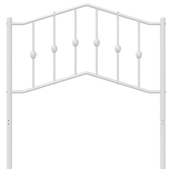 vidaXL feh&eacute;r f&eacute;m fejt&aacute;mla 90 cm