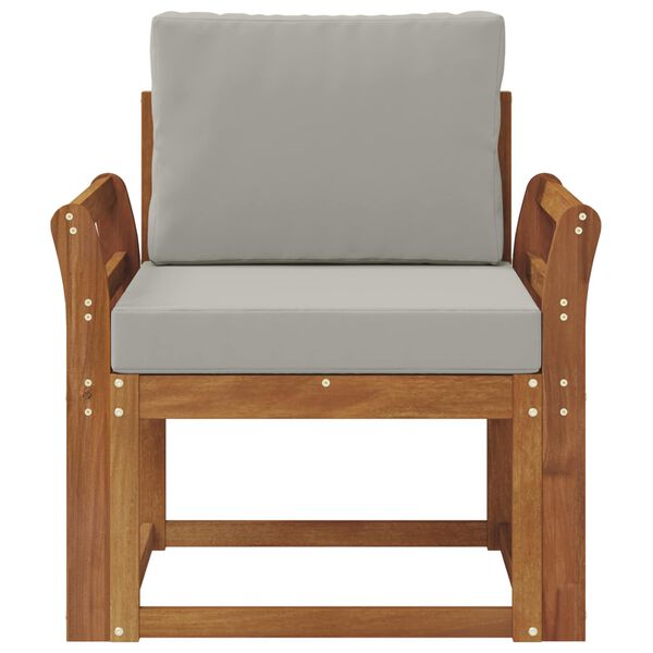 vidaXL K&uuml;lt&eacute;ri kanap&eacute; T&ouml;m&ouml;r ak&aacute;cfa &eacute;s poli&eacute;szter