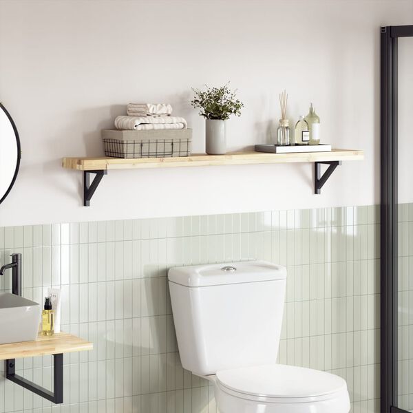 vidaXL t&ouml;m&ouml;r ak&aacute;cfa t&eacute;glalap alak&uacute; asztallap 160 x 20 x 4 cm