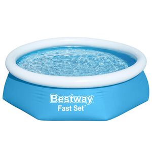 Bestway Fast Set felf&uacute;jhat&oacute; kerek medence 244 x 61 cm