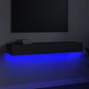 vidaXL sz&uuml;rke TV-szekr&eacute;ny LED-vil&aacute;g&iacute;t&aacute;ssal 120 x 35 x 15,5 cm