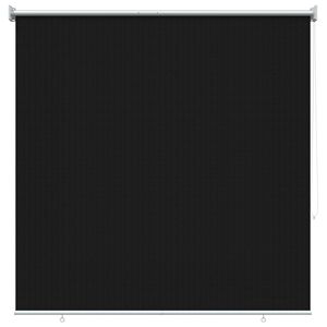 vidaXL K&uuml;lt&eacute;ri Rol&oacute; 90% UV Blokkol&aacute;s Fekete 140 x 140 cm HDPE
