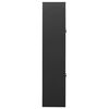 vidaXL antracitsz&uuml;rke ac&eacute;l irodai szekr&eacute;ny 90 x 40 x 180 cm