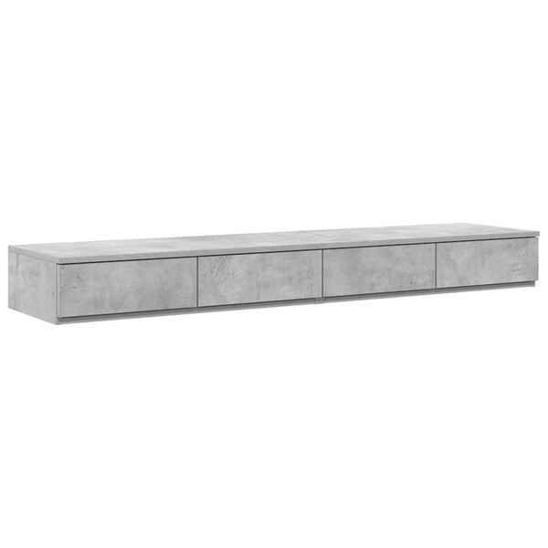 vidaXL &Aacute;gyfi&oacute;kok fi&oacute;kkal Beton Sz&uuml;rke 160 x 36,5 x 16,5 cm Faanyag