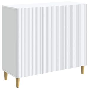 vidaXL Sz&eacute;f Feh&eacute;r 89 x 34,5 x 80 cm Szerelt Fa