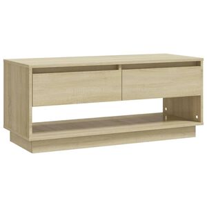 vidaXL sonoma t&ouml;lgy sz&iacute;nű szerelt fa TV-szekr&eacute;ny 102x41x44 cm